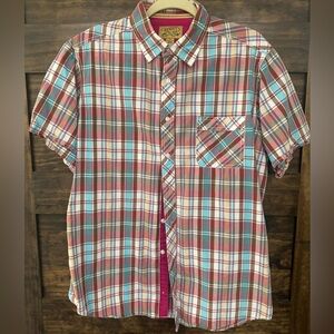 Daniel Cremieux Men's Multicolor Plaid Shirt Size XL